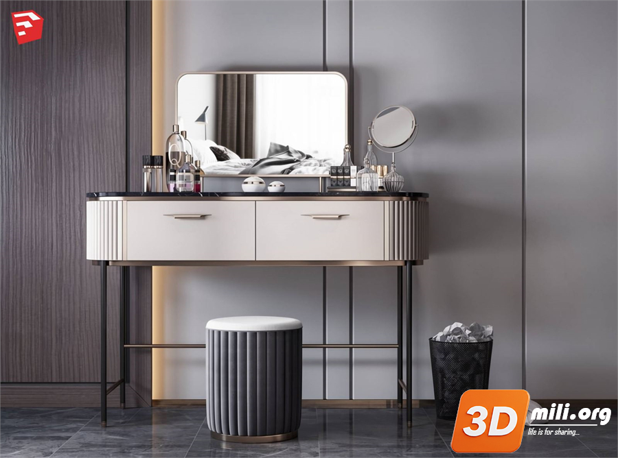 Dressing Table Skp Files 